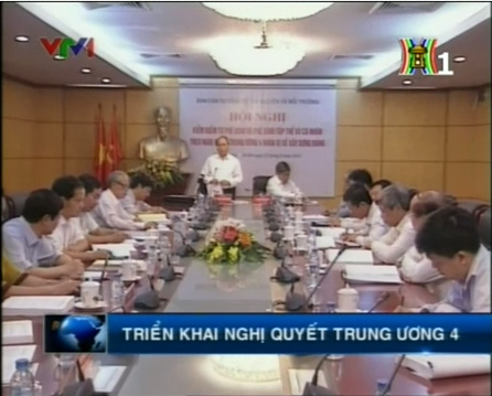 Dự án phòng họp bộ tài nguyên và môi trường