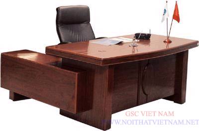 Bộ bàn giám đốc mặt lượn&nbsp;DT1890H4