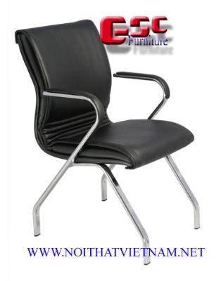 Ghế chân quỳ khung thép, mặt da có tay&nbsp;GQ07-M