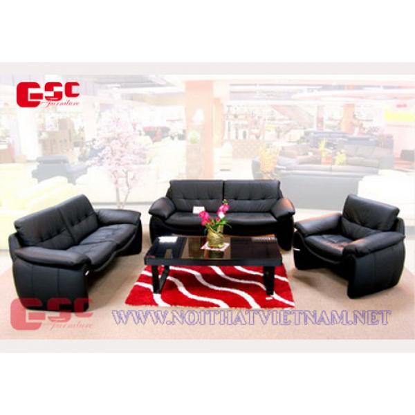 Mẫu bàn ghế sofa bọc da GSC-SOFA-18