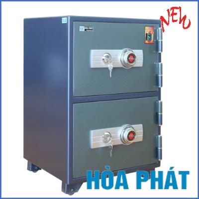 Két sắt 2 tầng, 2 chìa 2 khóa mã&nbsp;KS50T2-K1C1