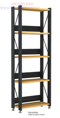 Giá sách Fami 4 tầng&nbsp;SM4050H-MB