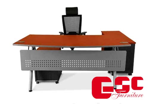 Bộ bàn giám đốc Fami chân sắt điều chỉnh độ cao&nbsp;SMM1800H-DC