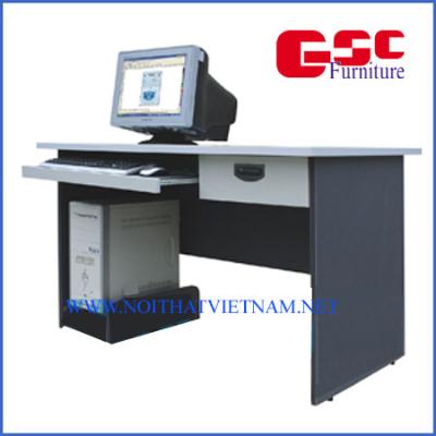 Bàn máy tính có 1 ngăn kéo, khay bàn phím và kệ CPU&nbsp;ST204