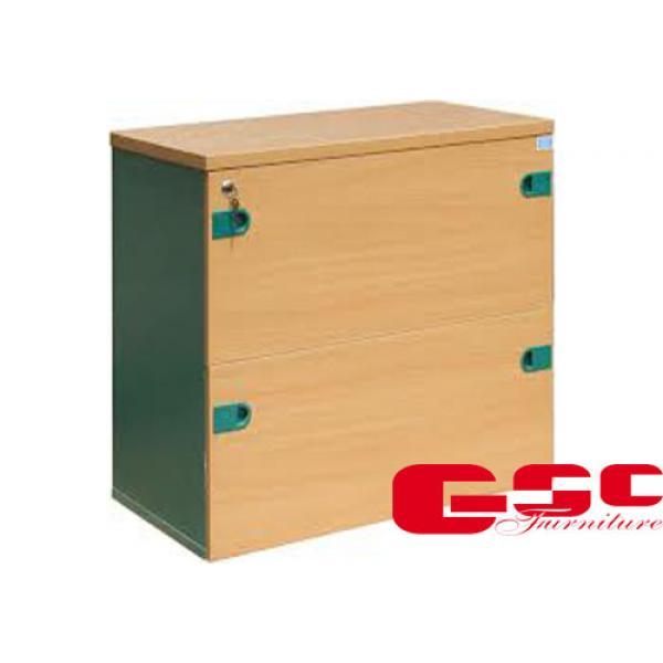 Tủ gỗ thấp 2 ngăn kéo SV802