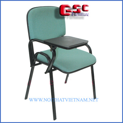 Ghế họp 4 chân, có mặt bàn viết, chân sơn&nbsp;VT3SB