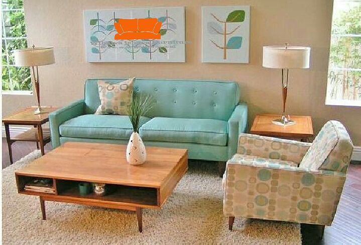 Không chỉ mang phong cách hiện đại, ghế sofa còn được truyền cảm hứng theo thiết kế vintage khiến phòng khách gia đình trở nên hút mắt chính bởi “màu sắc vinatge” ngập tràn.